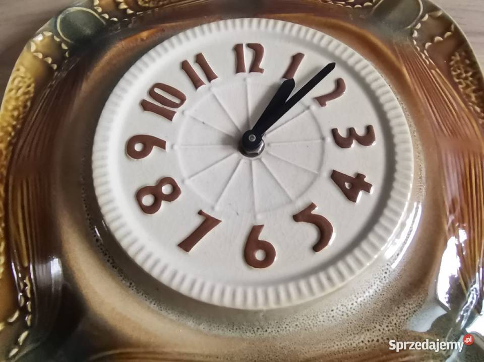 Stary zegar wiszący Z 250 porcelit Mirostowice śląskie Siemianowice Śląskie