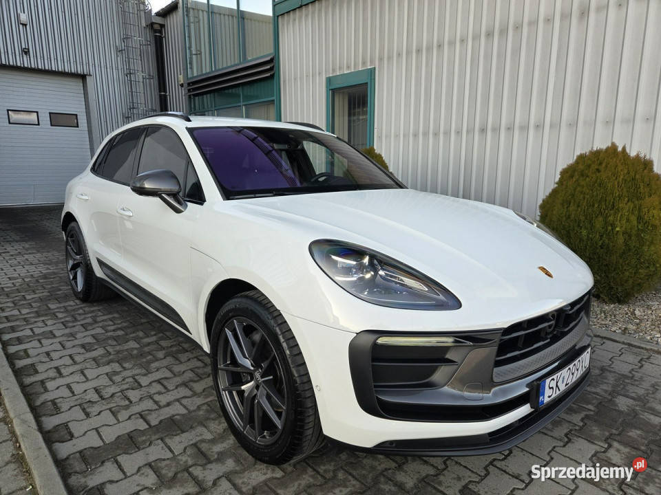 Porsche Macan T 265 Pneumatyka Wentylacja ACC biały Porsche Węgrzce