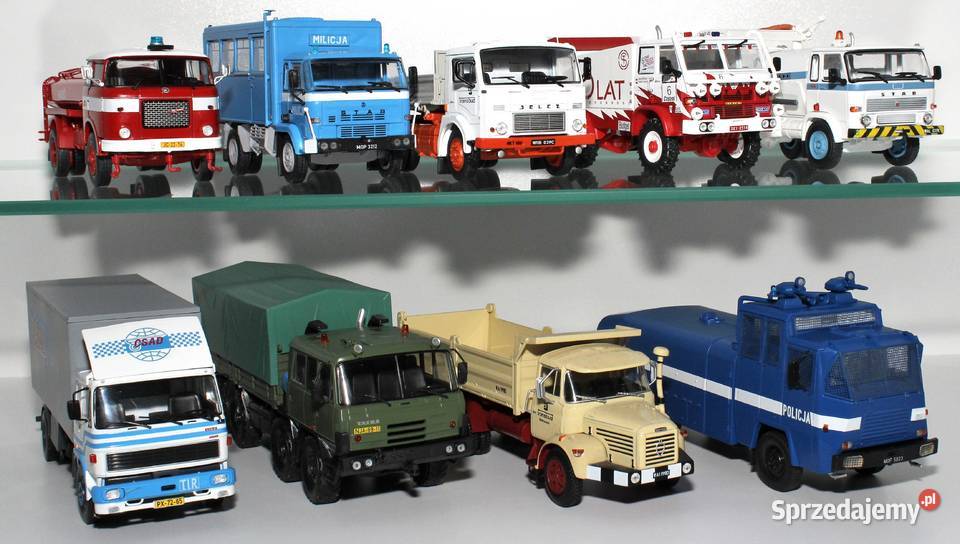 Kultowe Ciężarówki PRL kolekcja premium Bielsko-Biała
