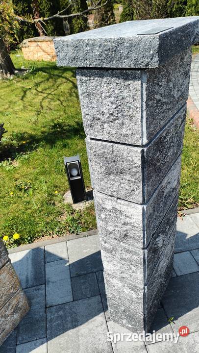 Pustak ogrodzeniowy ogrodzenie łupane bloczek Bloczki Kraków