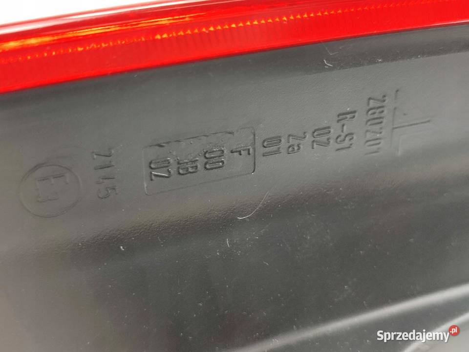 LAMPA LEWY TYŁ FIAT PANDA 12 20062013 51763007