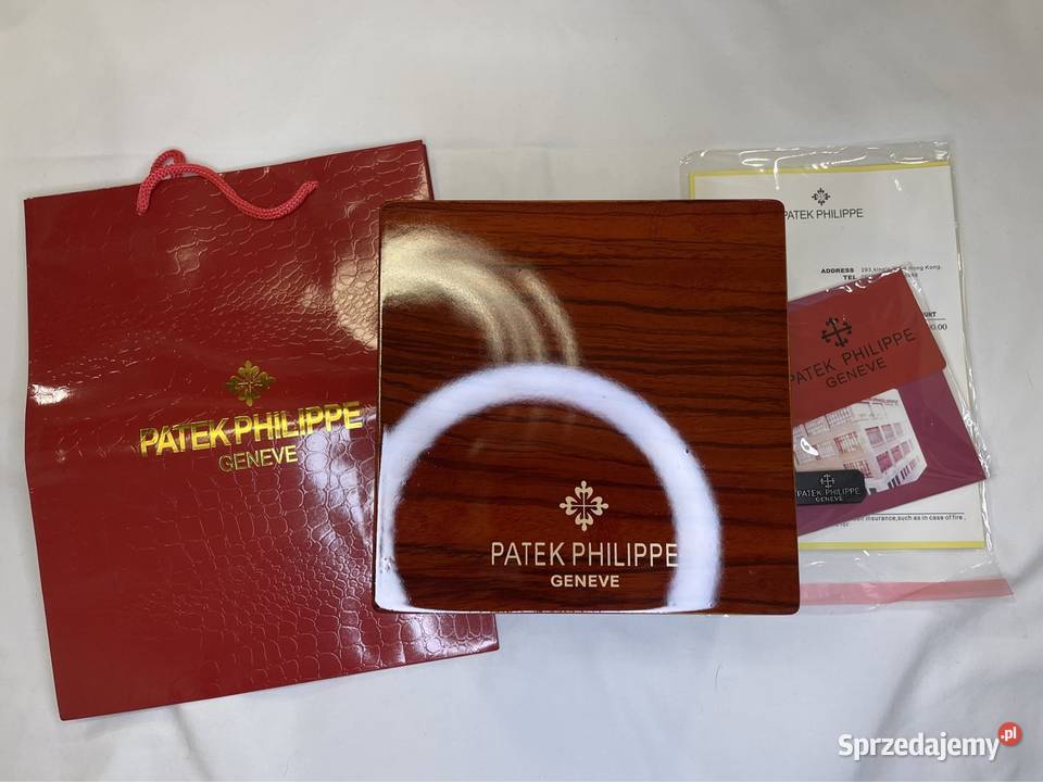 Patek Philippe piękny zegarek męski szafir Zegarki i Biżuteria Gdańsk