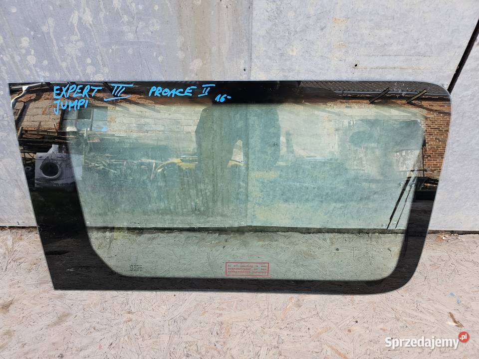 EXPERT JUMPY PROACE 16 SZYBA DRZWI PRAWA TYLNA Międzychód sprzedam