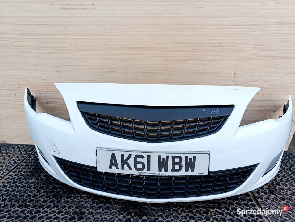 OPEL ASTRA J ZDERZAK PRZÓD HALOGEN Y40R Pasy przednie i tylne Zbierkowo sprzedam