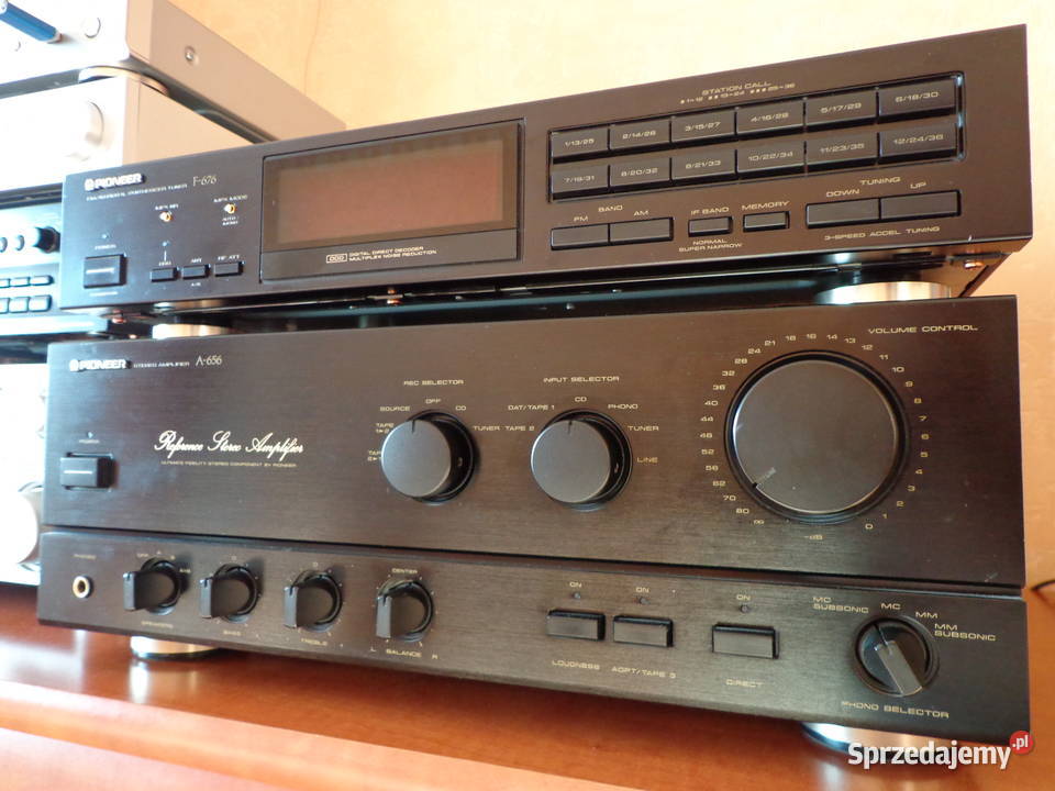 PIONEER wzmacniacz A656 tuner F676 Kraków