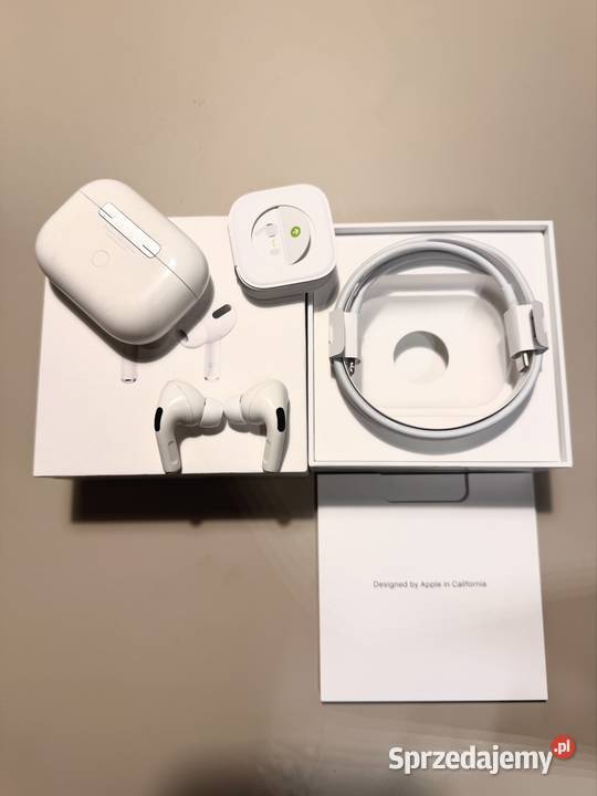 AirPods Pro komplet stan Słuchawki i głośniki Katowice