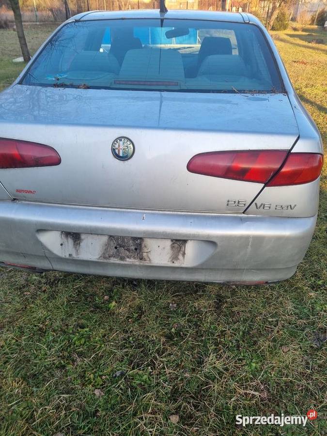 Alfa Romeo 166 25 v6 wszystkie części Rok produkcji 1998 małopolskie sprzedam