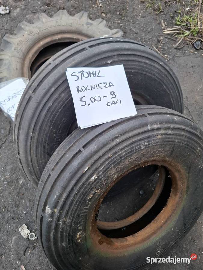 2 opony STOMIL ROLNICZ 9 500 9 świętokrzyskie Kielce sprzedam