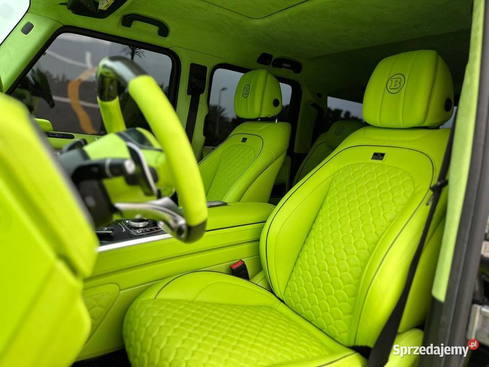 tuning na zewnątrz i wewnątrz Brabus 800