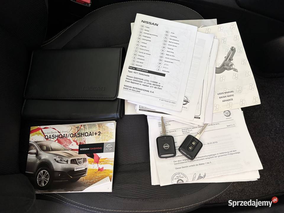 Nissan Qashqai 2 20 B 140 7os KAMERA HAK Milanówek sprzedam