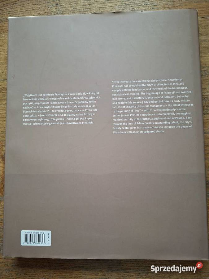 Przemyśl Adam Bujak j polski i angielski Kraków