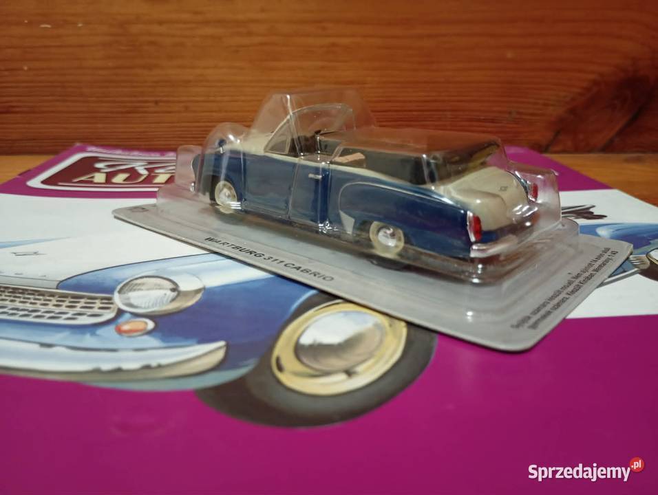 WARTBURG 3112 CABRIO deagostini 143 kultowe auta mazowieckie Warszawa