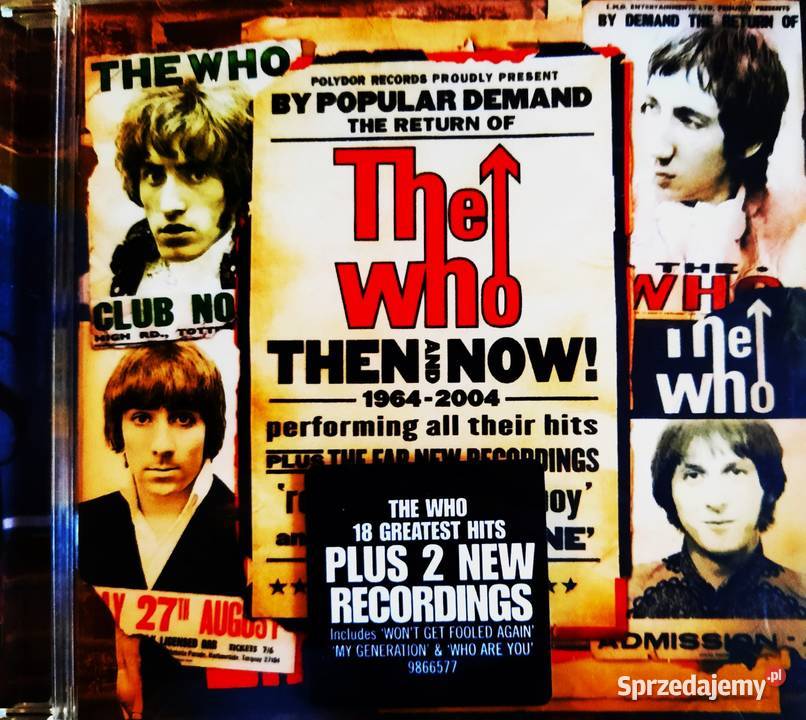 Album CD Kultowego Zespołu THE WHO Who s Next 1 płyta mazowieckie Legionowo sprzedam