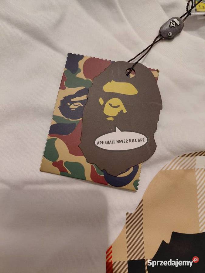 Koszulka bape x burberry podkarpackie