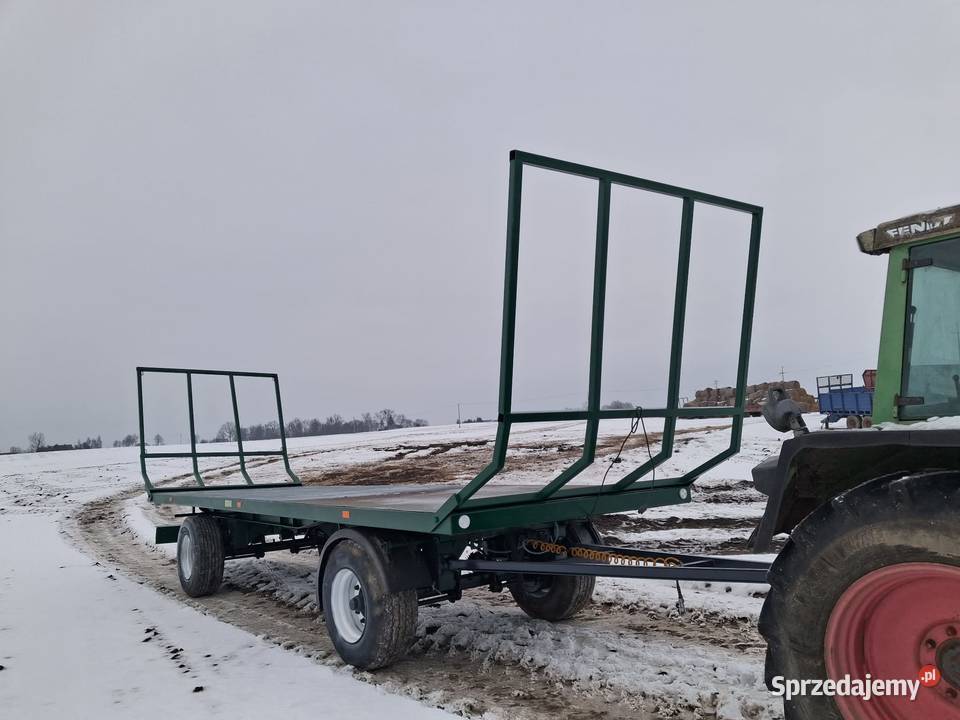 Przyczepa do slomy bel Mgoszcz sprzedam