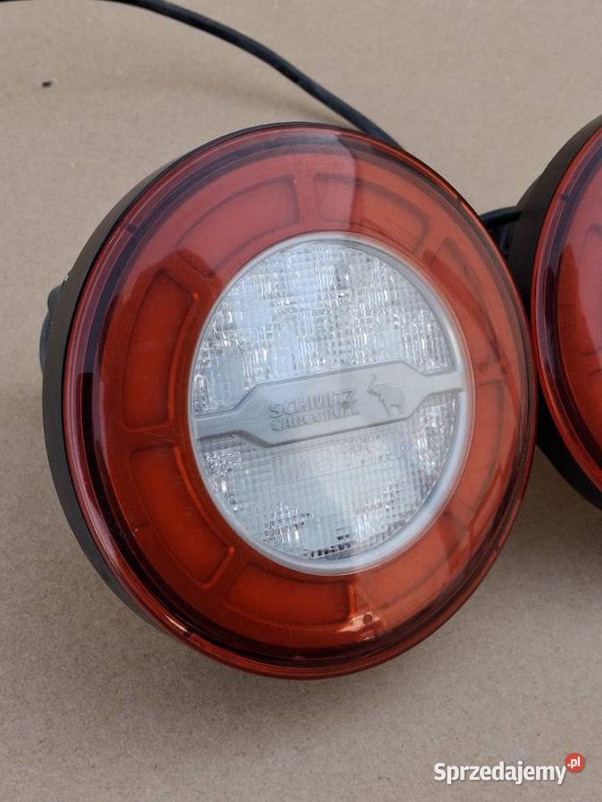SCHMITZ NACZEPA LAMPA LAMPY TYŁ LED LCR19 ciężarowe Bieleń