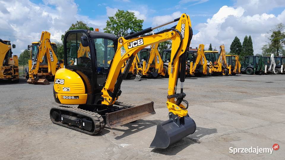 JCB 8026 2023R koparka 25t 3t 8025 8030 Krotoszyn