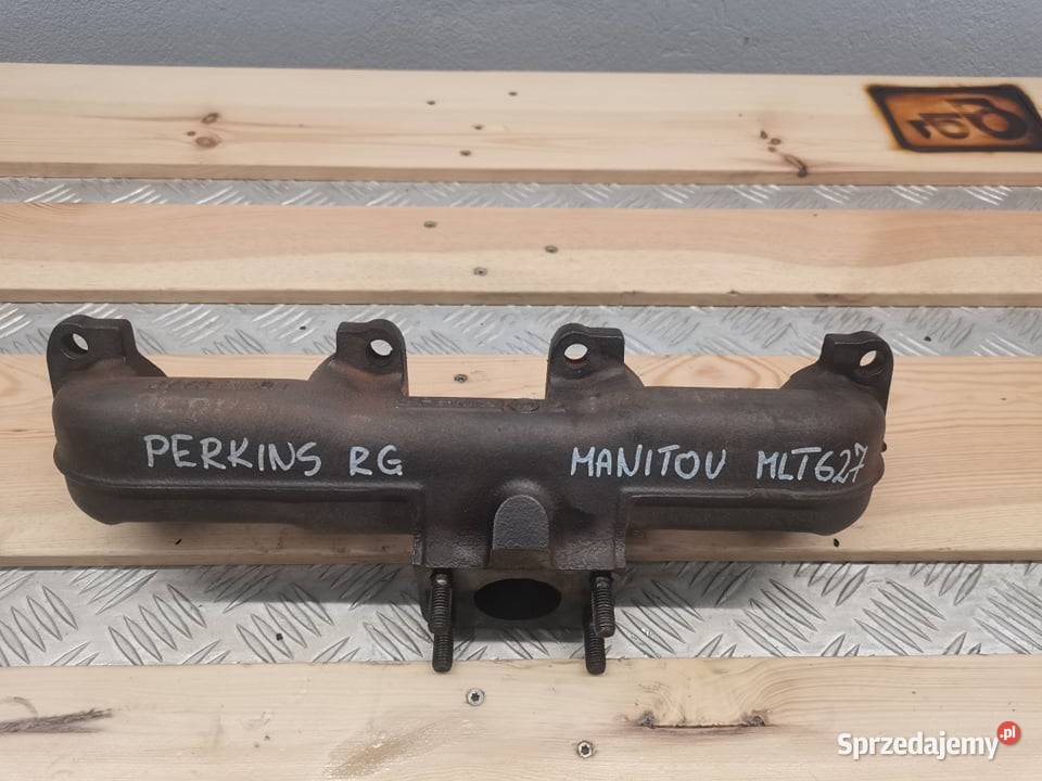 Kolektor wydechowy Manitou MLT 627 Perkins RG wielkopolskie Wilkowo