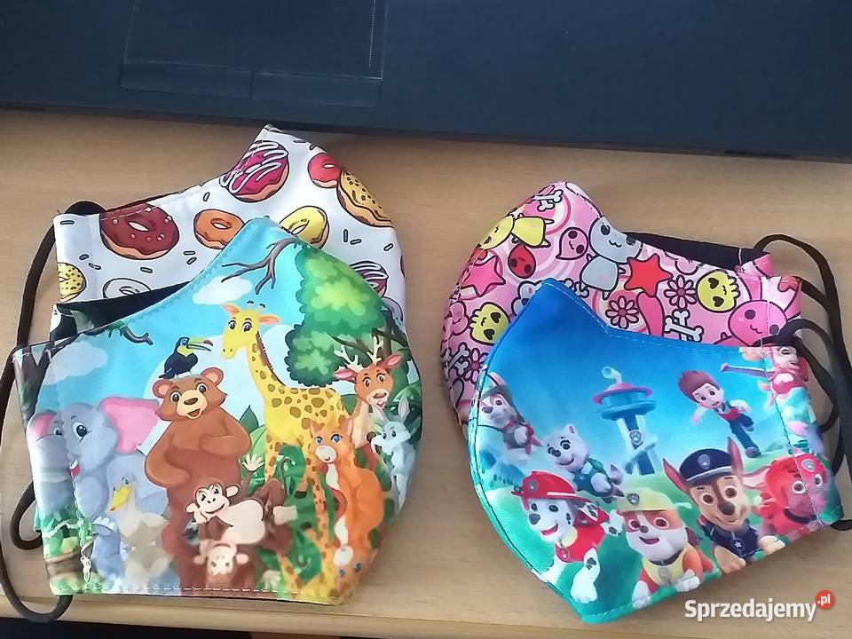 Maseczki materiałowe różne wzory i kolory dolnośląskie sprzedam