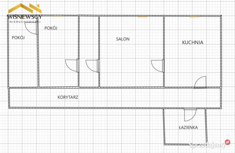 Parwark mieszkanie 69 m w sielskiej wsi garaż sprzedam