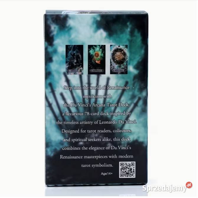 Kolekcjonerskie karty tarota Arcana da Vinci 78 mazowieckie Warszawa