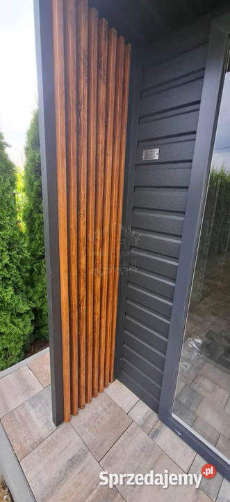 Schowek domek ogrodowy 4x4 antracyt dekor z Jarocin sprzedam
