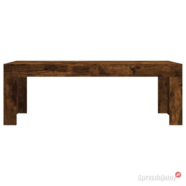 Stolik kawowy przydymiony dąb 102x50x36 WM823371 Warszawa