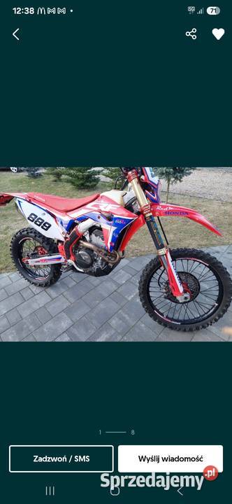 HONDA CRF 250 RED MOTO Kalwaria Zebrzydowska sprzedam