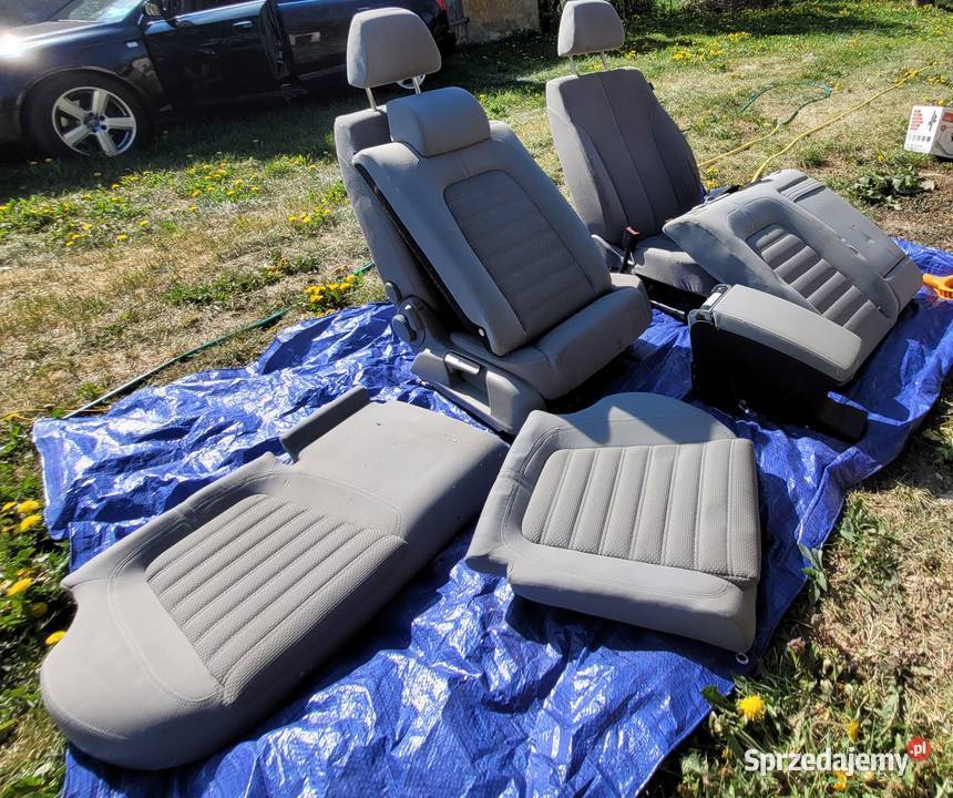 Vw Passat b6 kombi komplet foteli siedzeń boczki Chełm