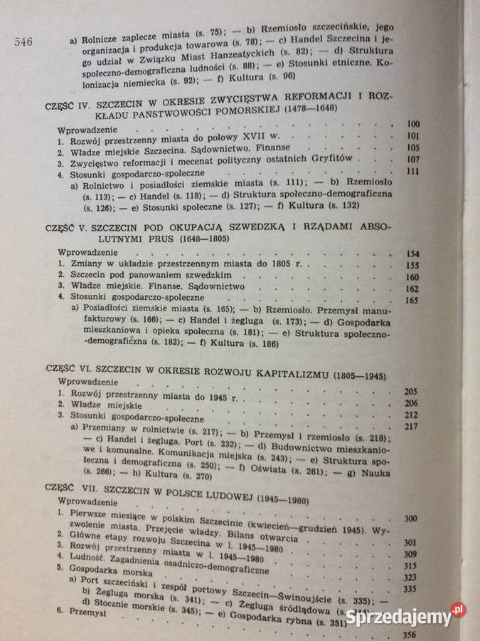 3015 Historia Szczecina Szczecin sprzedam