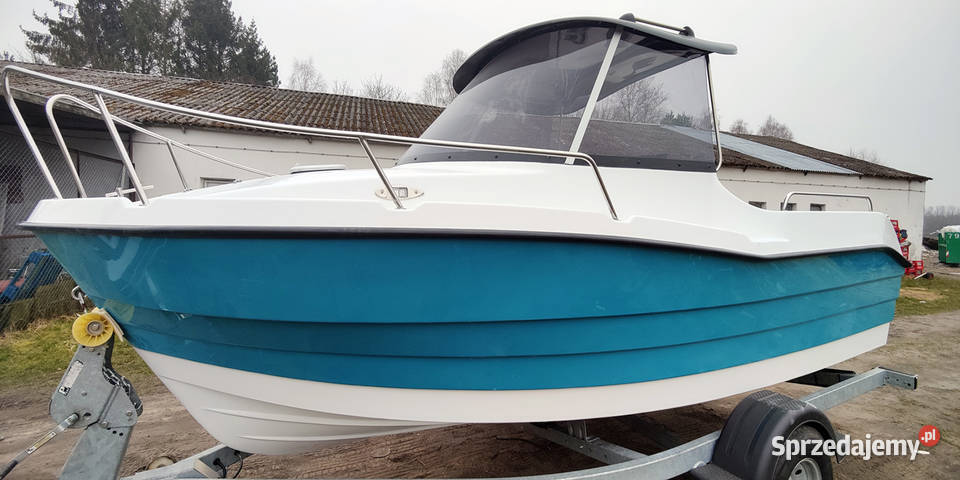 ŁÓDZ MOTOROWA Z KABINĄ PILOTHOUSE 540 Z Łodzie i motorówki Wrocław