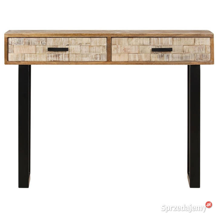 Stolik konsolowy 100x30x75 lite drewno mango Stoły Warszawa