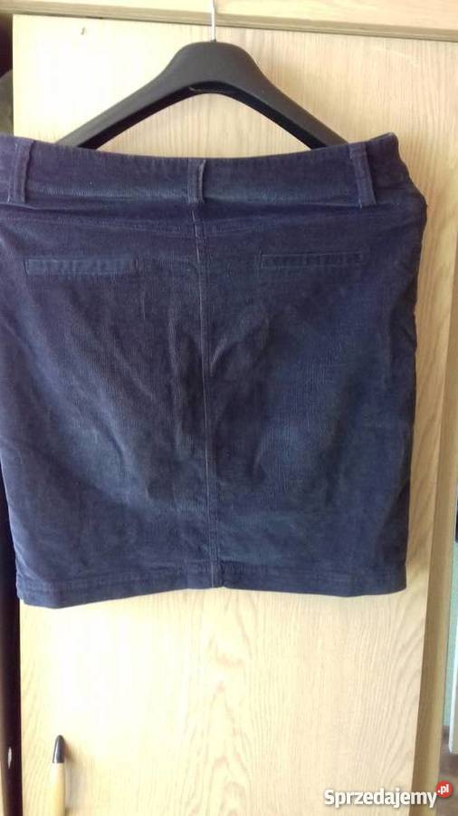 Spódniczka ze sztruksu czarny Iława