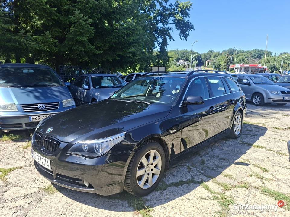 BMW E61 25i 218 2005r skóra xenon navi panorama podkarpackie Przemyśl