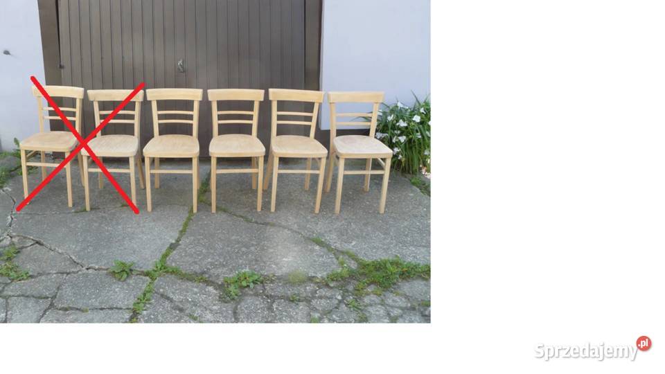 Stare krzesła gięte sprzedam