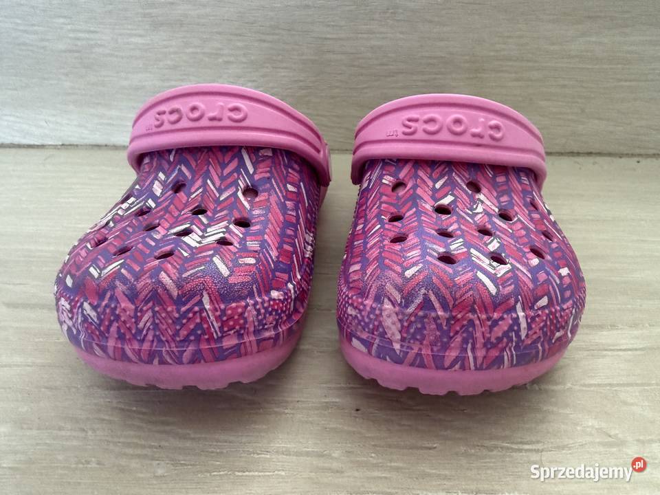 Chodaki dziecięce Crocs C7 r 23 Łódź