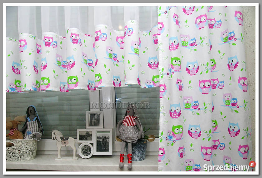 NowyKomplet firan do pokoiku dziecięcego wzór Strzelce Opolskie