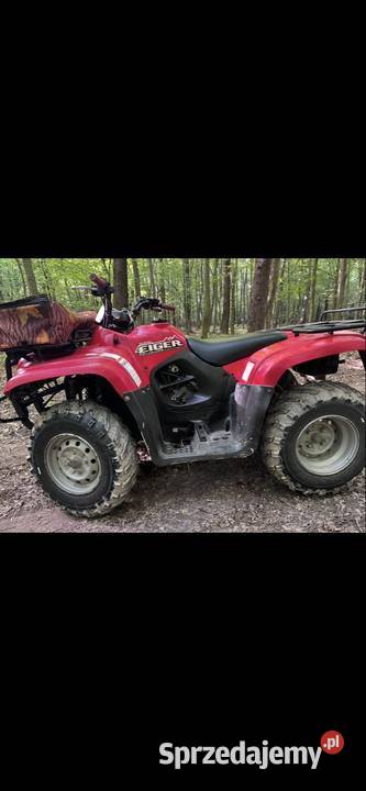 Suzuki Eiger 400 nowe opony Giełczew-Doły sprzedam