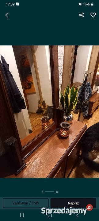 Stare zabytkowe lustro art deco vintage Gdańsk sprzedam