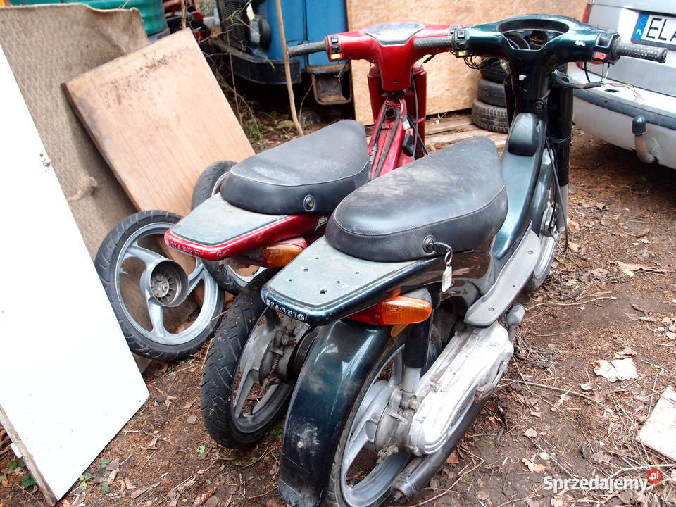 Piaggio Velofax skutery 3 plus części Piaggio Łódź