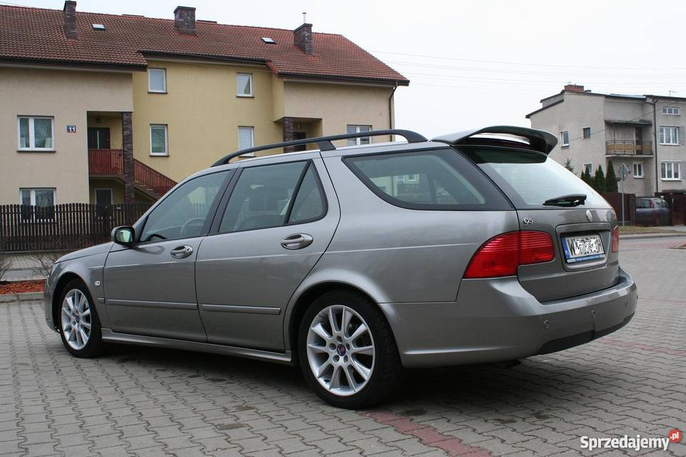 Saab 95 nowy model kombi 2006 19 diesel ŁADNY 1910cm3 Zielonka