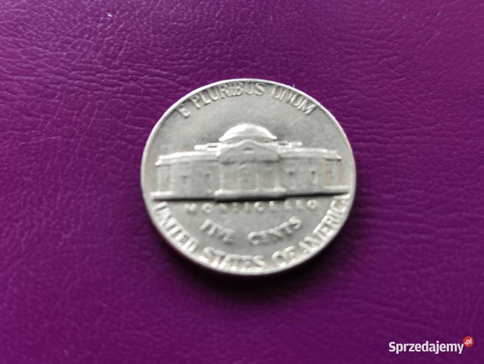 Moneta USA 5 centów 1974 Oryginał Ładna mazowieckie sprzedam
