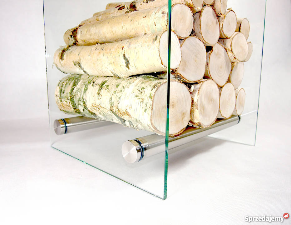 Stojak na drewno kominkowe NOWOCZESNY Pozostałe małopolskie