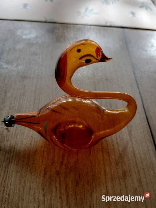 Dwie bombki łabędź prl Choszczno sprzedam