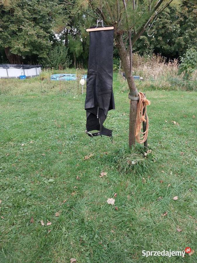 Chapsy na motocykl skórzane Spodnie