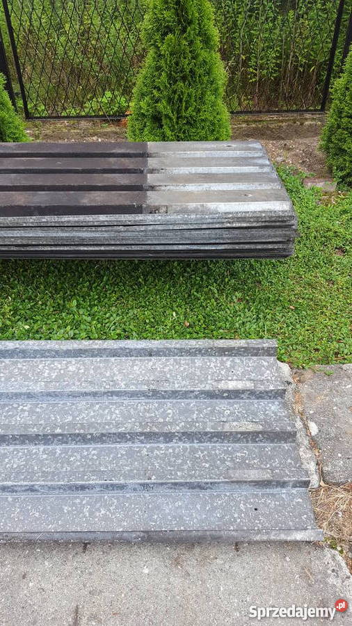 Blacha trapezowa z demontażu Budownictwo i akcesoria Szczejkowice