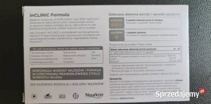 Proteoglikany Nourkrin Hair Growth Nowe Olsztyn