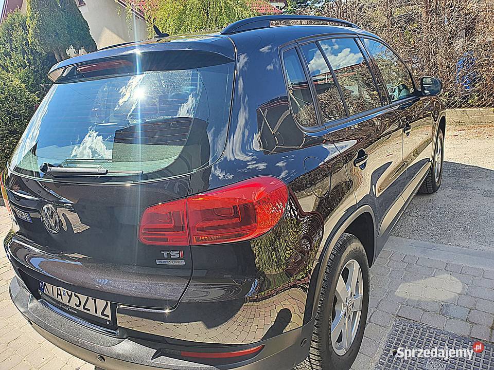 VOLKSWAGEN TIGUAN BENZYNA 2014 Zarejestrowany w Polsce Łęg Tarnowski