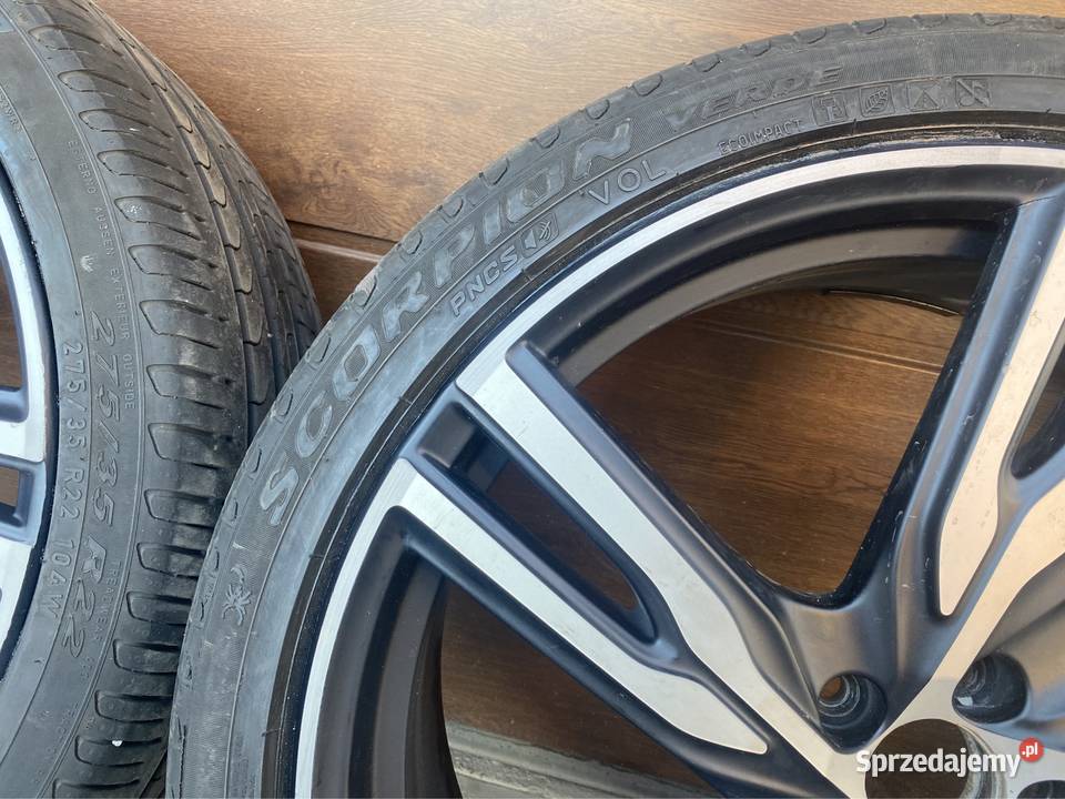 Sprzedam felgi 22 do volvo xc90 Człuchów