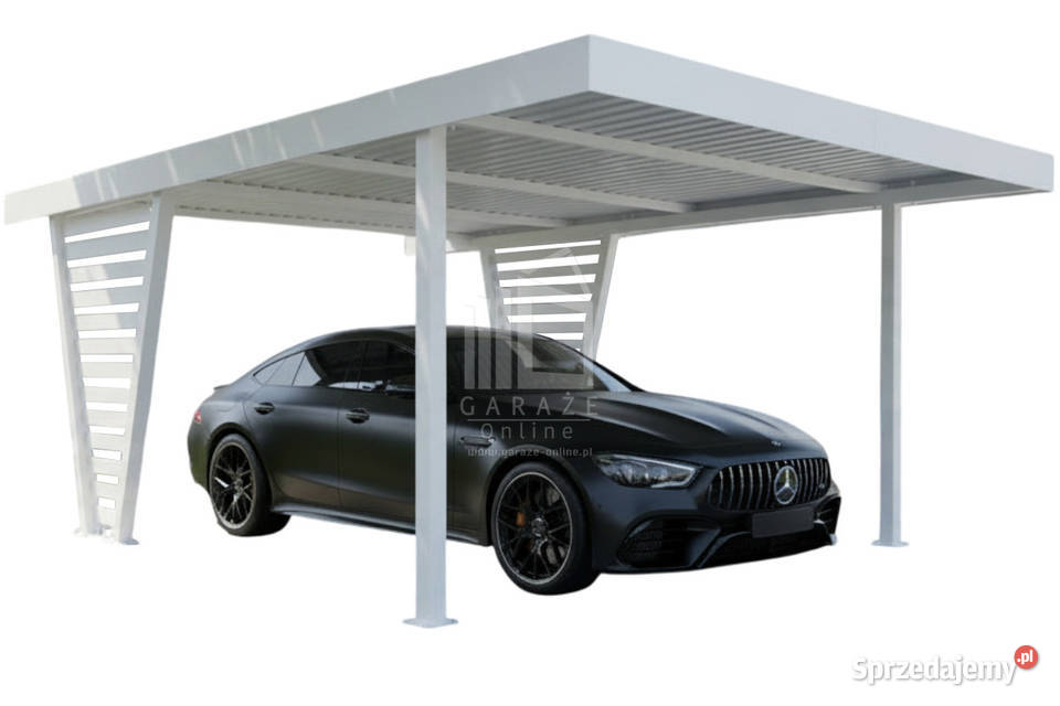 Carport V PREMIUM 4x5m Wypełnienie panelami Iława